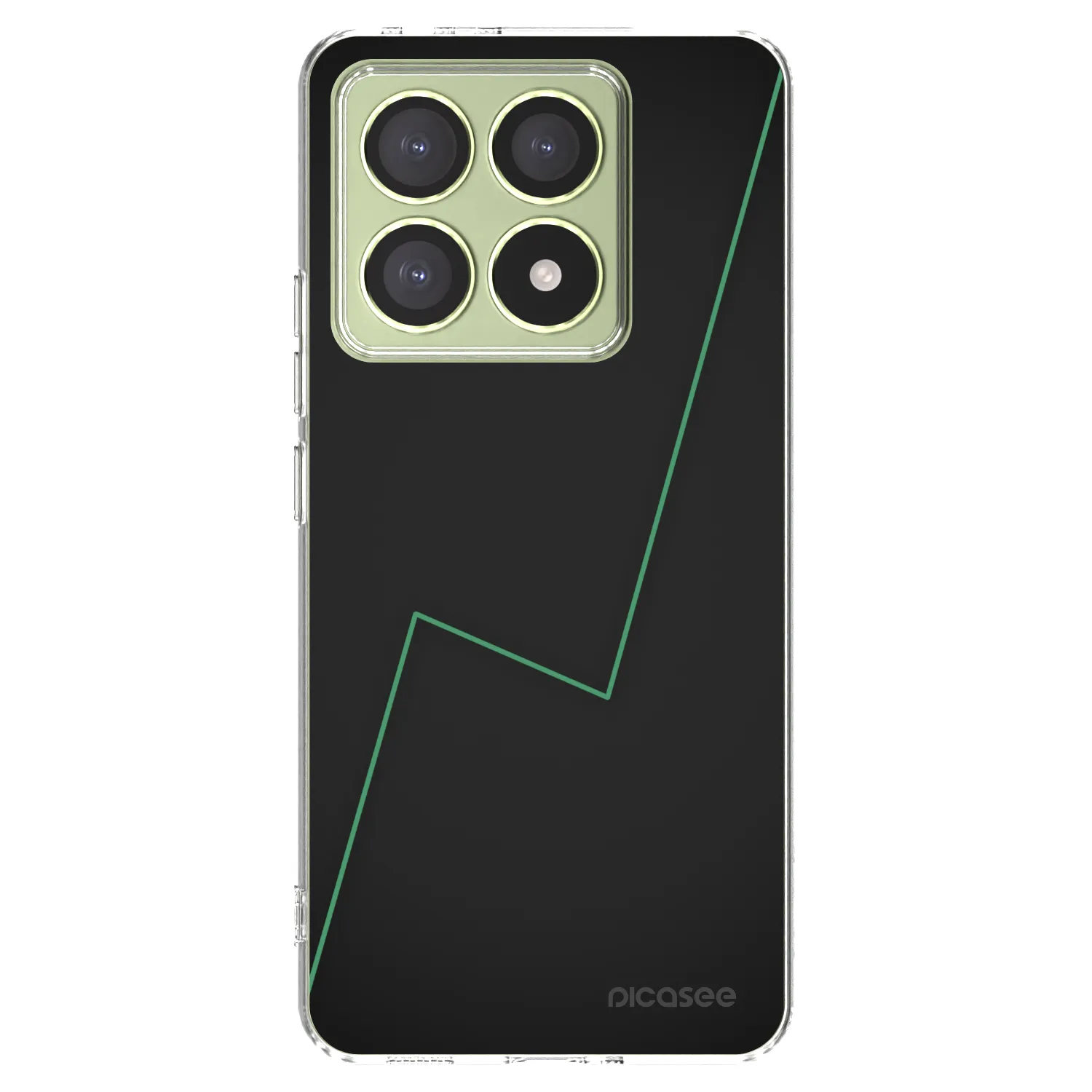 Picasee silikonowe przeźroczyste etui na Xiaomi 14T - Consistency