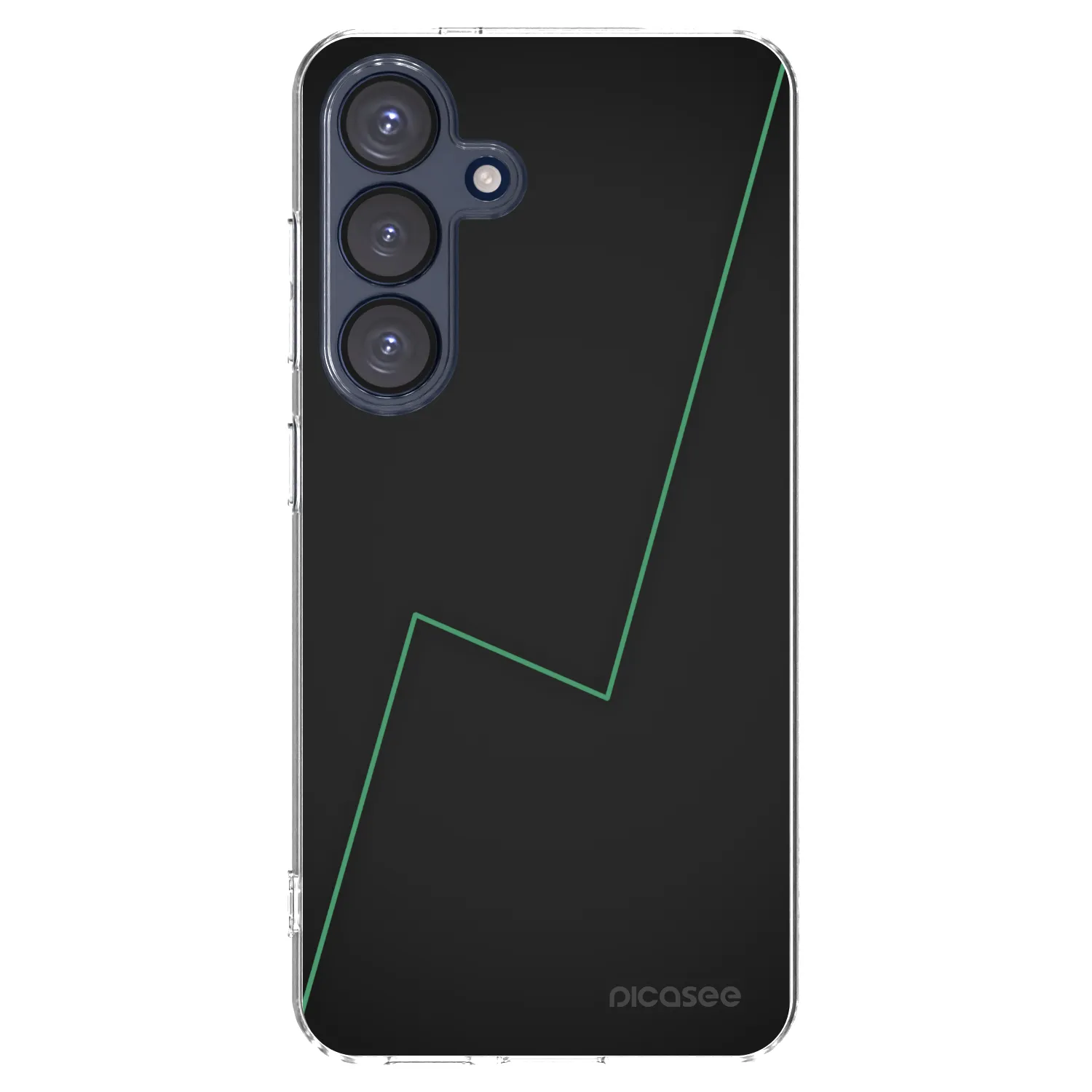 Picasee silikonowe przeźroczyste etui na Samsung Galaxy S25 5G - Consistency
