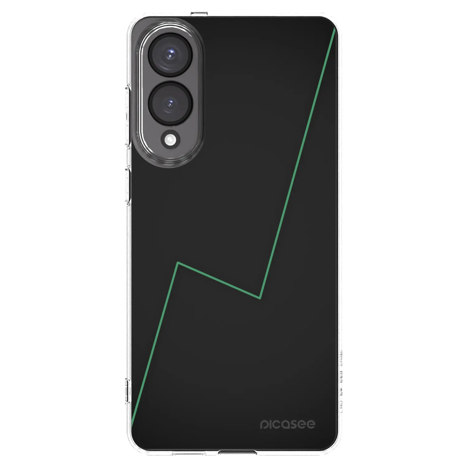 Picasee silikonowe przeźroczyste etui na Samsung Galaxy S25 Edge 5G - Consistency