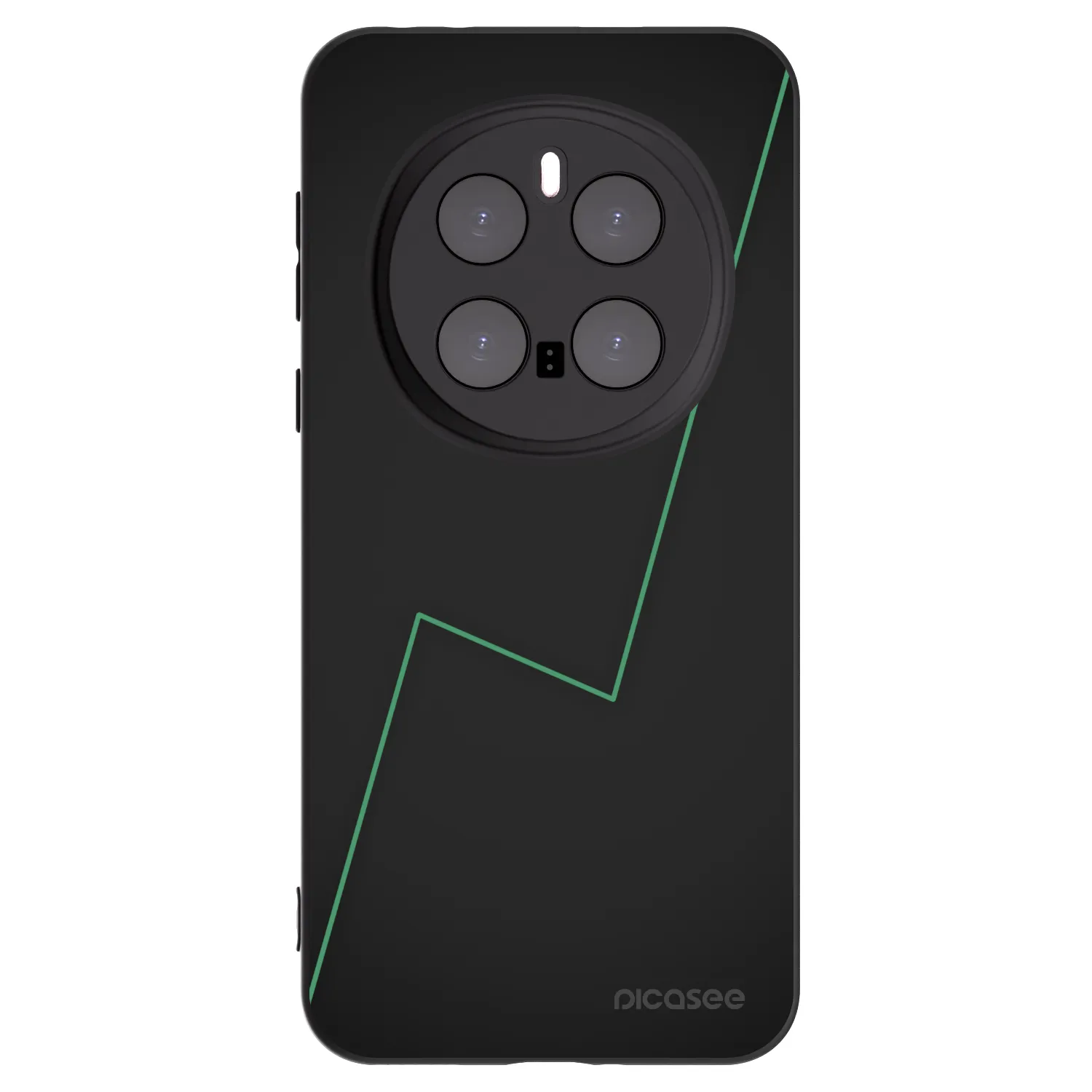Picasee silikonowe czarne etui na Honor Magic7 Pro 5G - Consistency