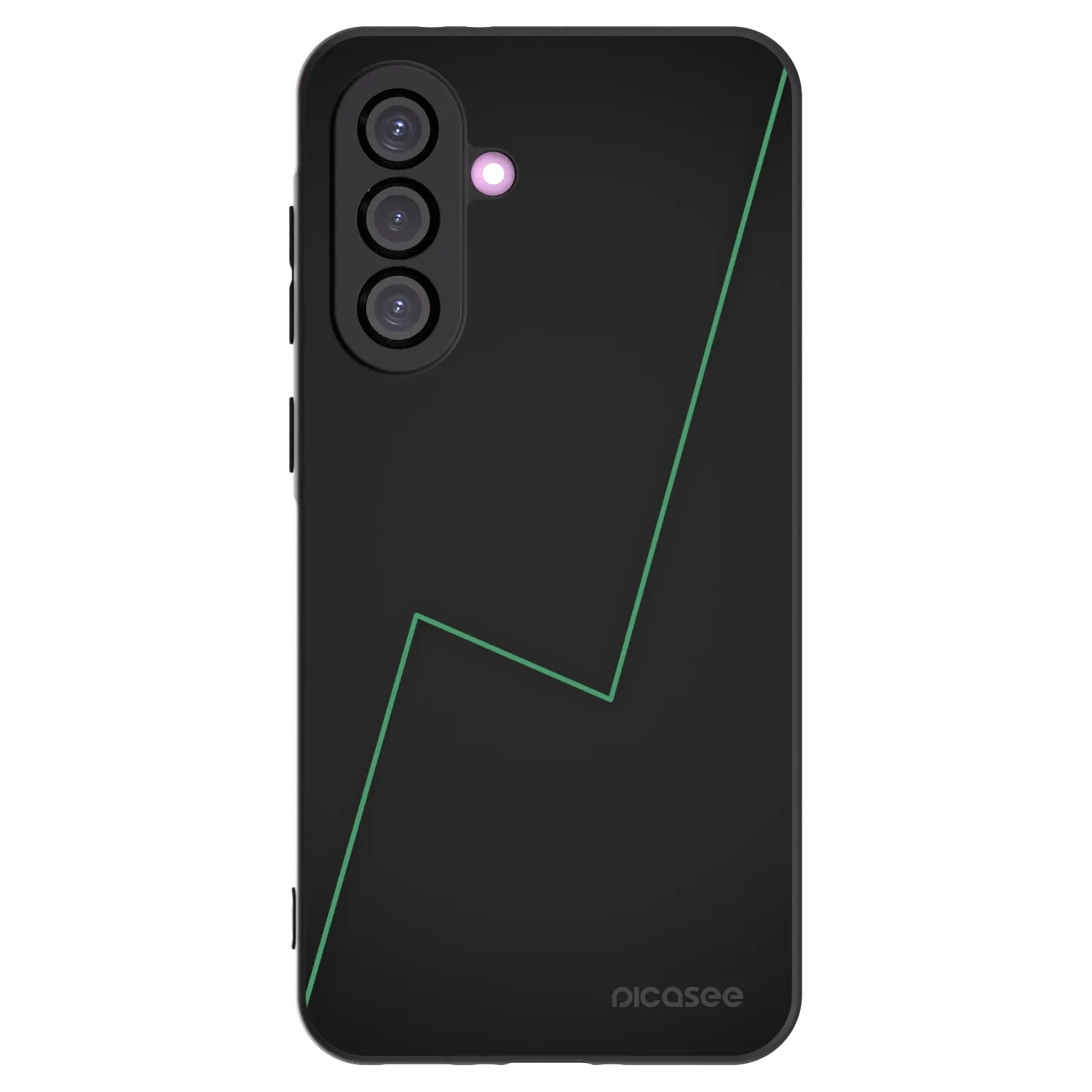 Picasee silikonowe czarne etui na Samsung Galaxy A56 5G A566B - Consistency