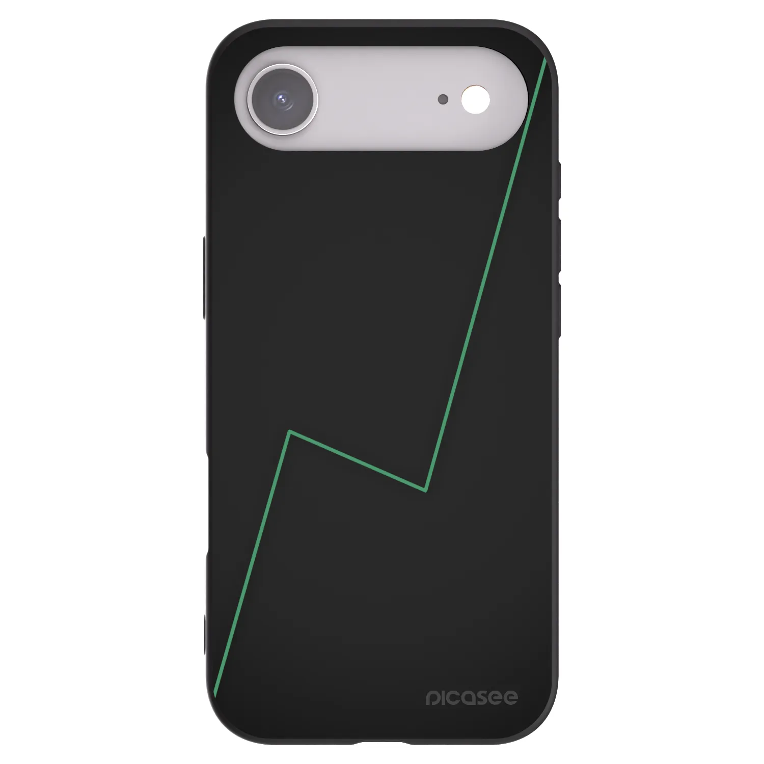 Picasee silikonowe czarne etui na Apple iPhone Air - Consistency