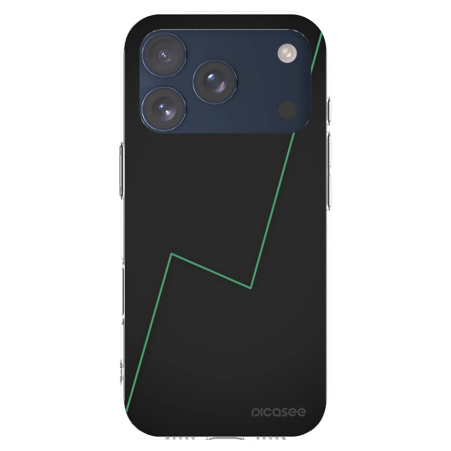 Picasee silikonowe przeźroczyste etui na Apple iPhone 17 Pro - Consistency