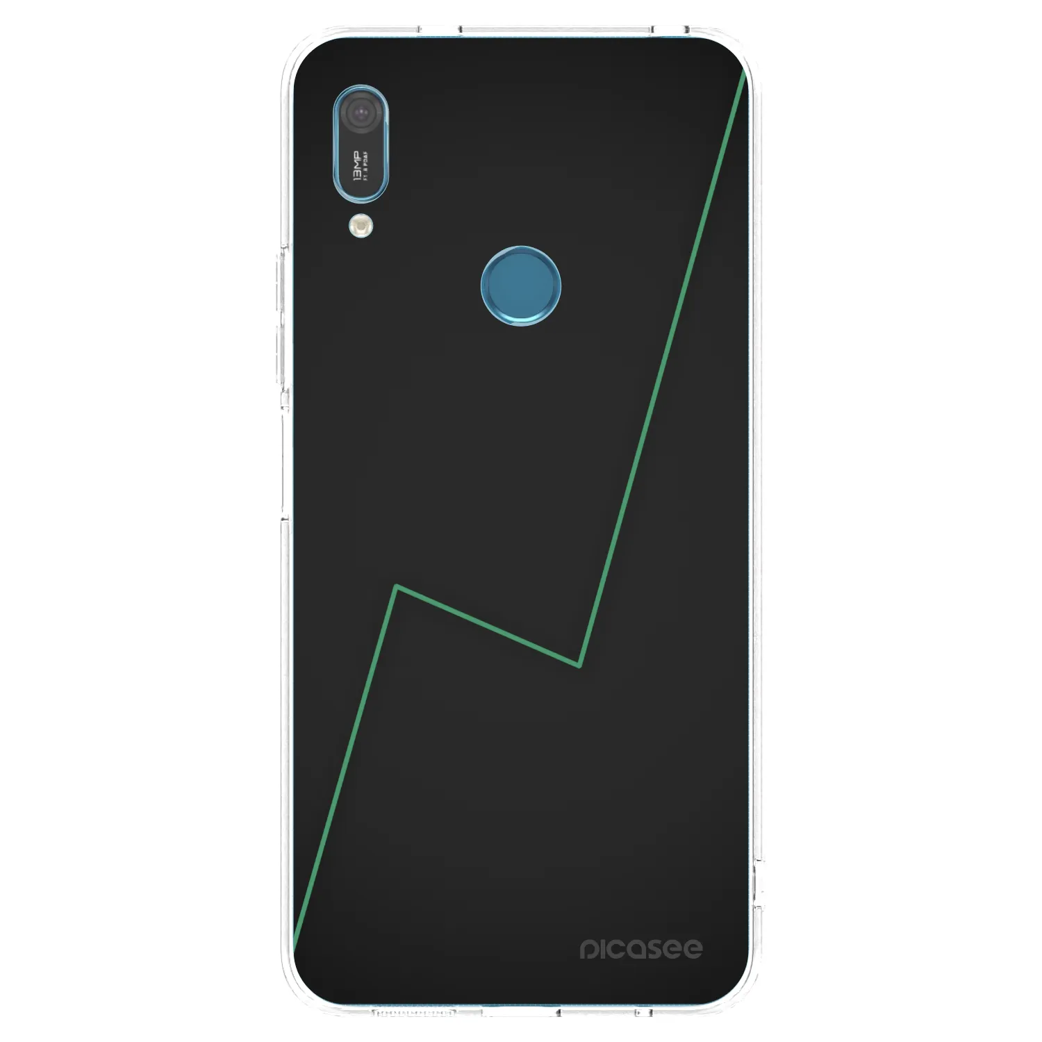 Picasee silikonowe przeźroczyste etui na Huawei Y6 2019 - Consistency