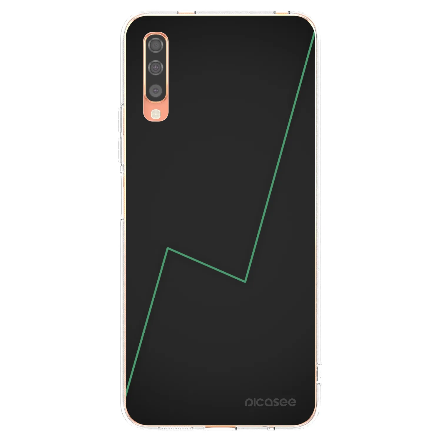 Picasee silikonowe przeźroczyste etui na Samsung Galaxy A70 A705F - Consistency