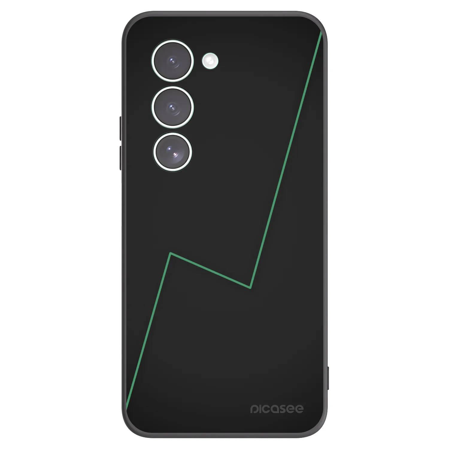 Picasee silikonowe czarne etui na Xiaomi Redmi 15 5G - Consistency