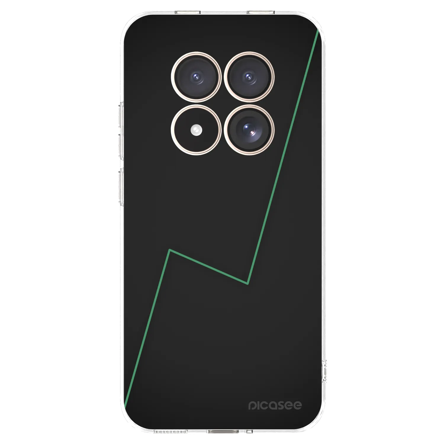Picasee silikonowe przeźroczyste etui na Xiaomi Redmi Note 15 Pro 4G - Consistency