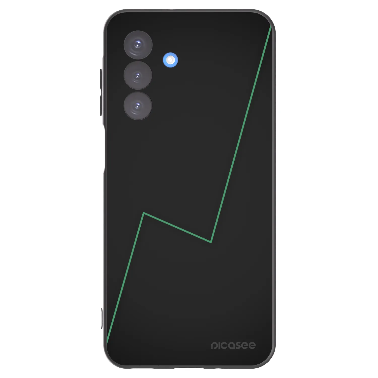 Picasee silikonowe czarne etui na Samsung Galaxy A17 5G - Consistency