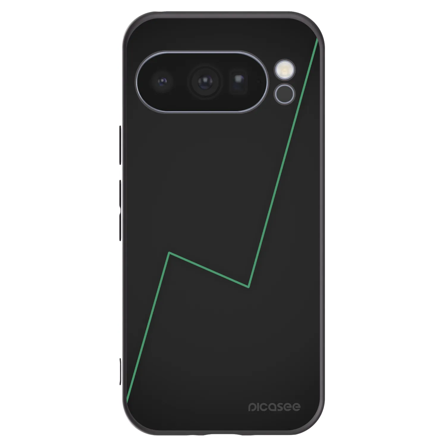 Picasee silikonowe czarne etui na Google Pixel 10 Pro - Consistency
