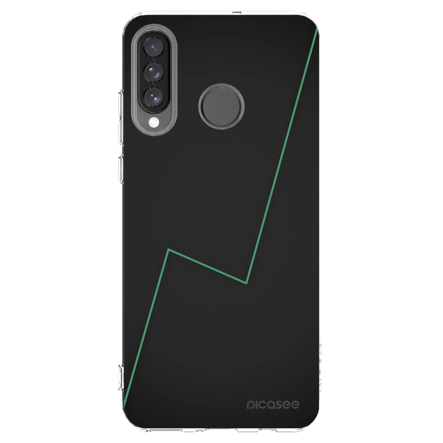 Picasee silikonowe przeźroczyste etui na Huawei P30 Lite - Consistency