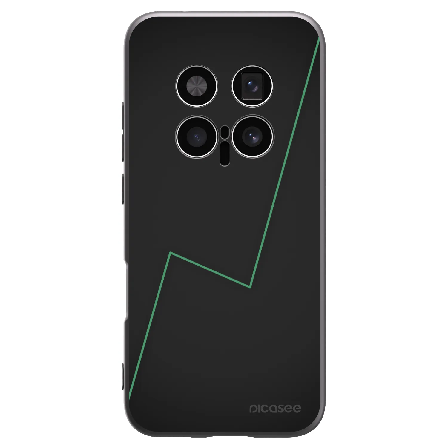 Picasee silikonowe czarne etui na Honor Magic8 Pro 5G - Consistency