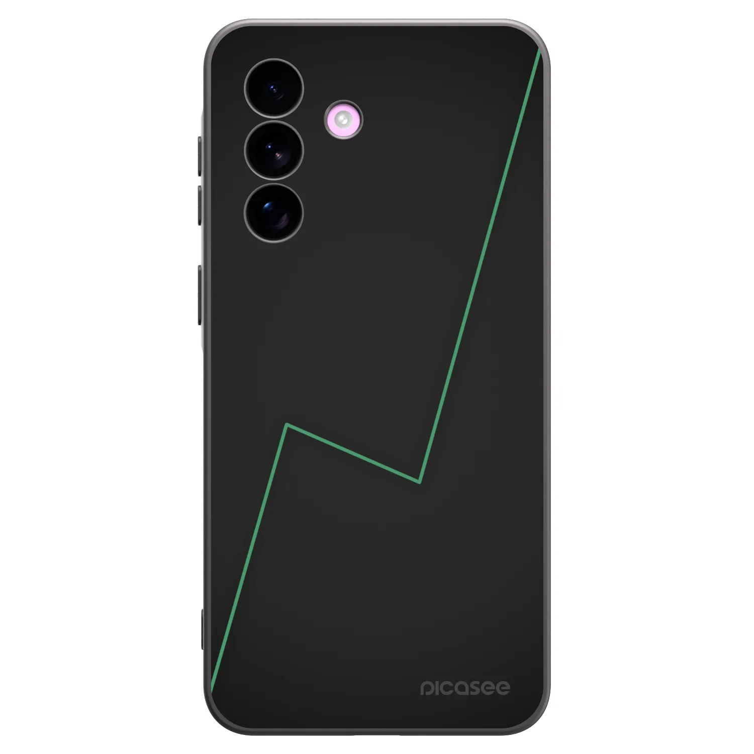Picasee silikonowe czarne etui na Samsung Galaxy A57 5G - Consistency