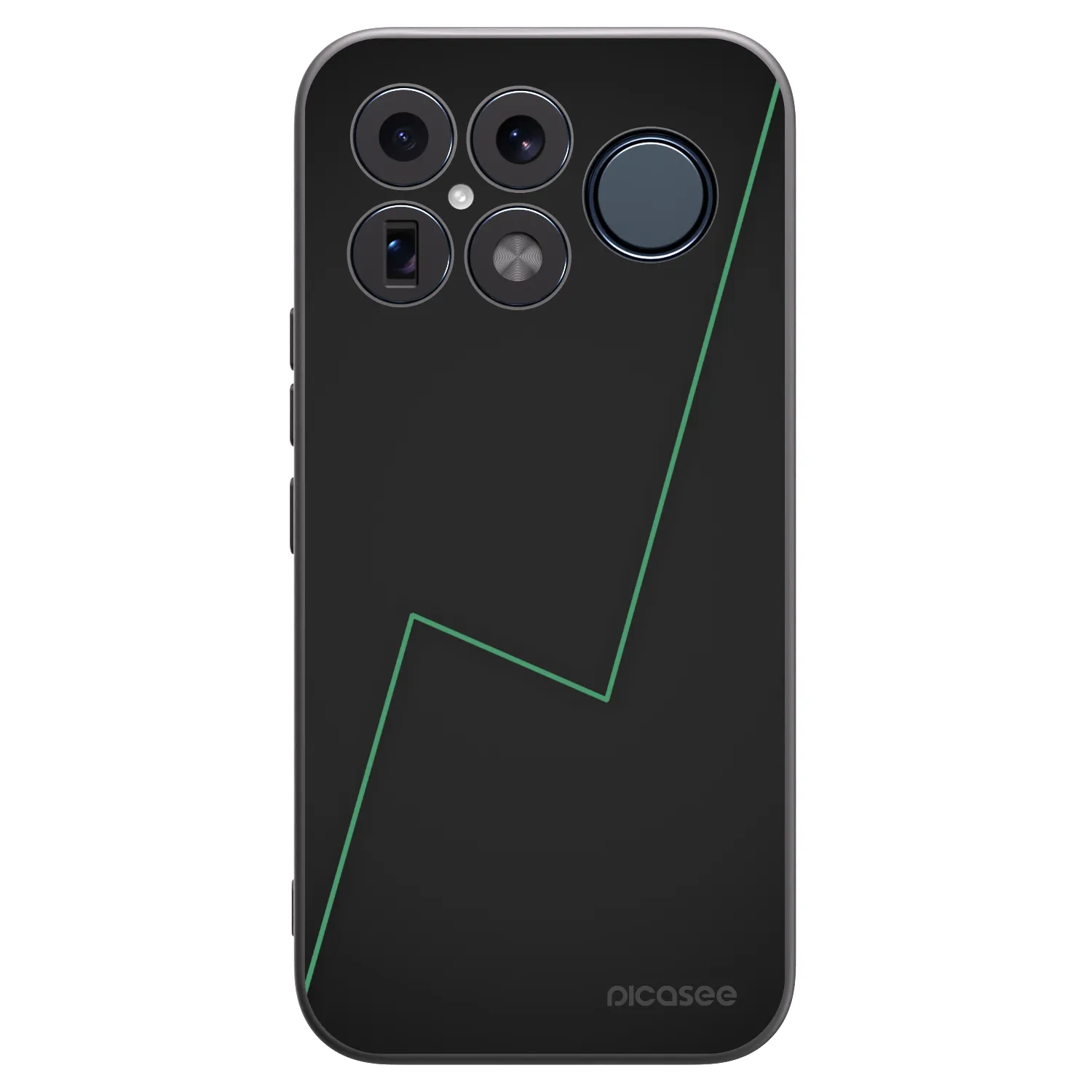 Picasee silikonowe czarne etui na Xiaomi Poco F8 Ultra - Consistency
