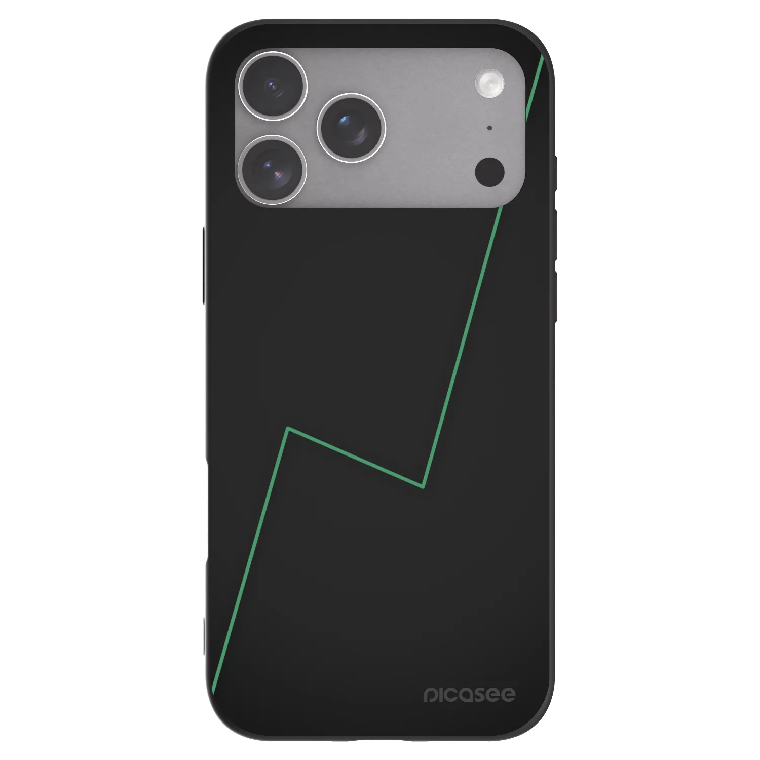 Picasee silikonowe czarne etui na Apple iPhone 18 Pro Max - Consistency