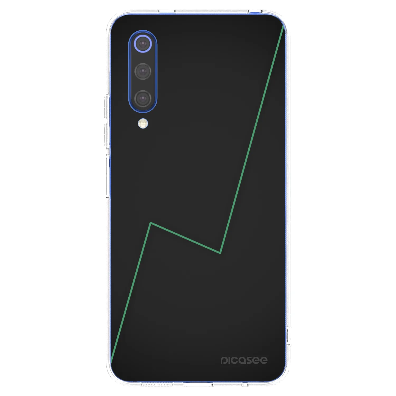 Picasee silikonowe przeźroczyste etui na Xiaomi Mi 9 SE - Consistency