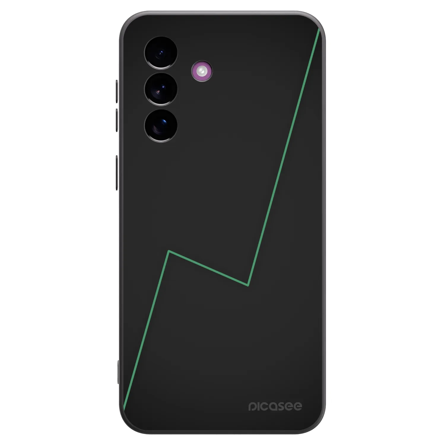 Picasee silikonowe czarne etui na Samsung Galaxy A37 - Consistency