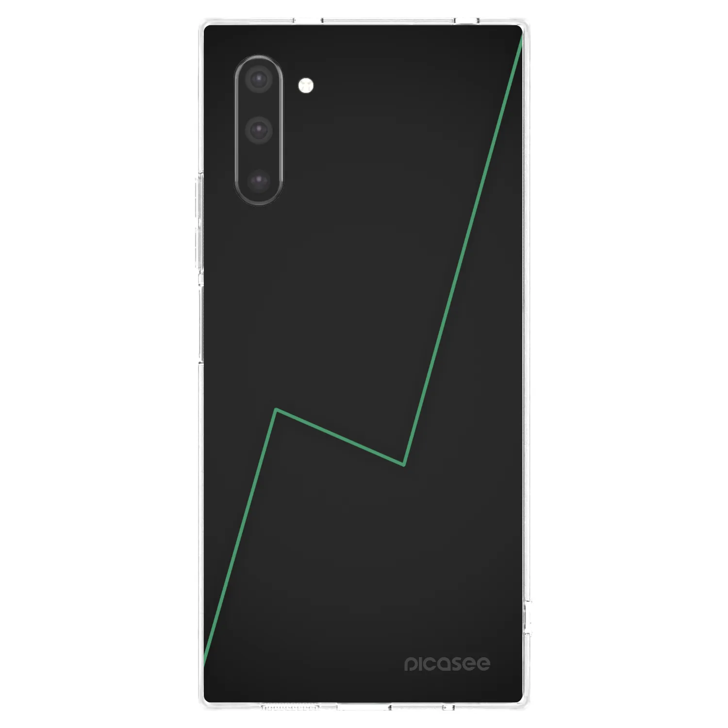 Picasee silikonowe przeźroczyste etui na Samsung Galaxy Note 10 N970F - Consistency