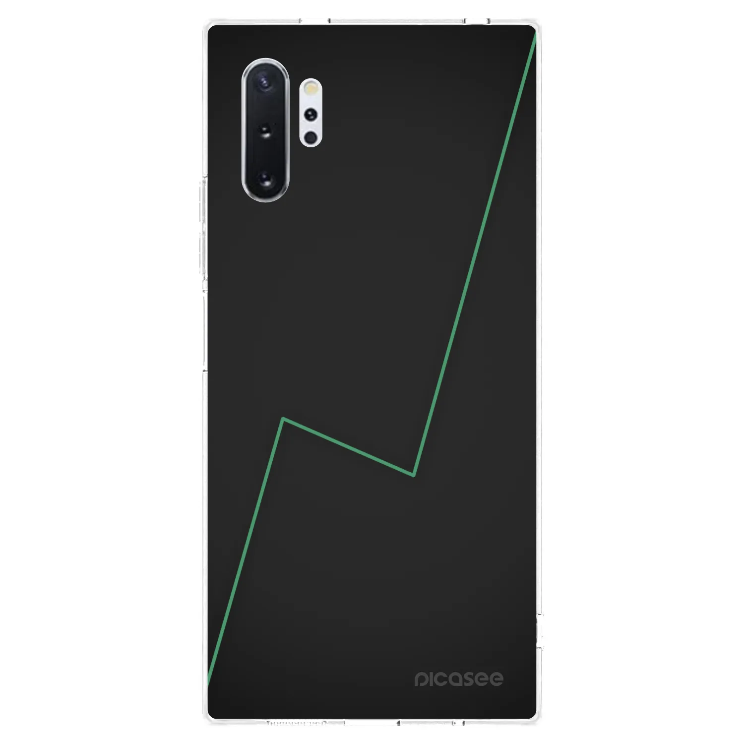 Picasee silikonowe przeźroczyste etui na Samsung Galaxy Note 10+ N975F - Consistency