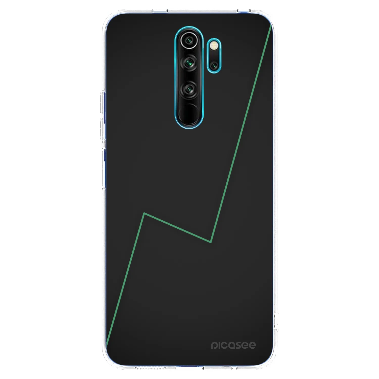 Picasee silikonowe przeźroczyste etui na Xiaomi Redmi Note 8 Pro - Consistency