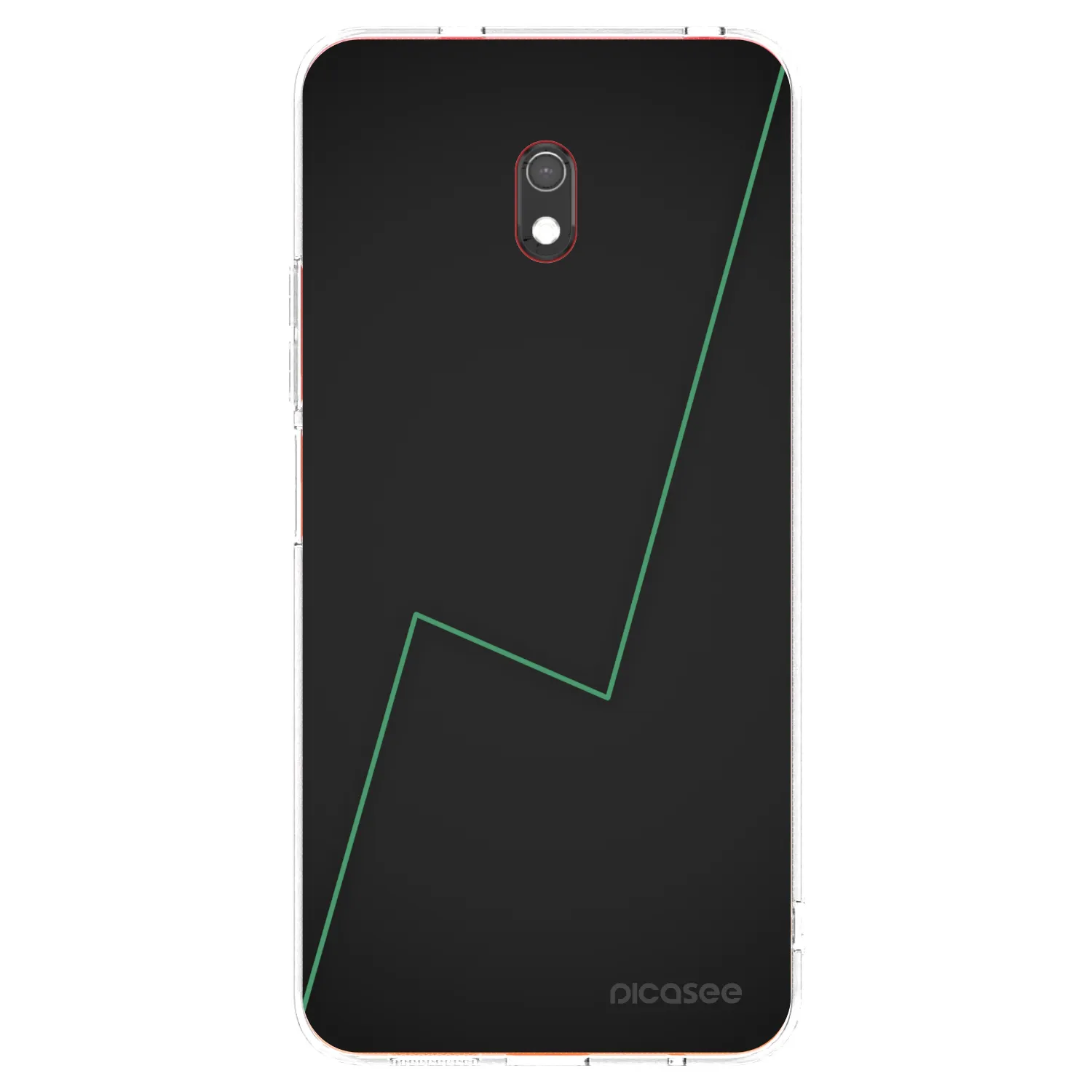 Picasee silikonowe przeźroczyste etui na Xiaomi Redmi 8A - Consistency