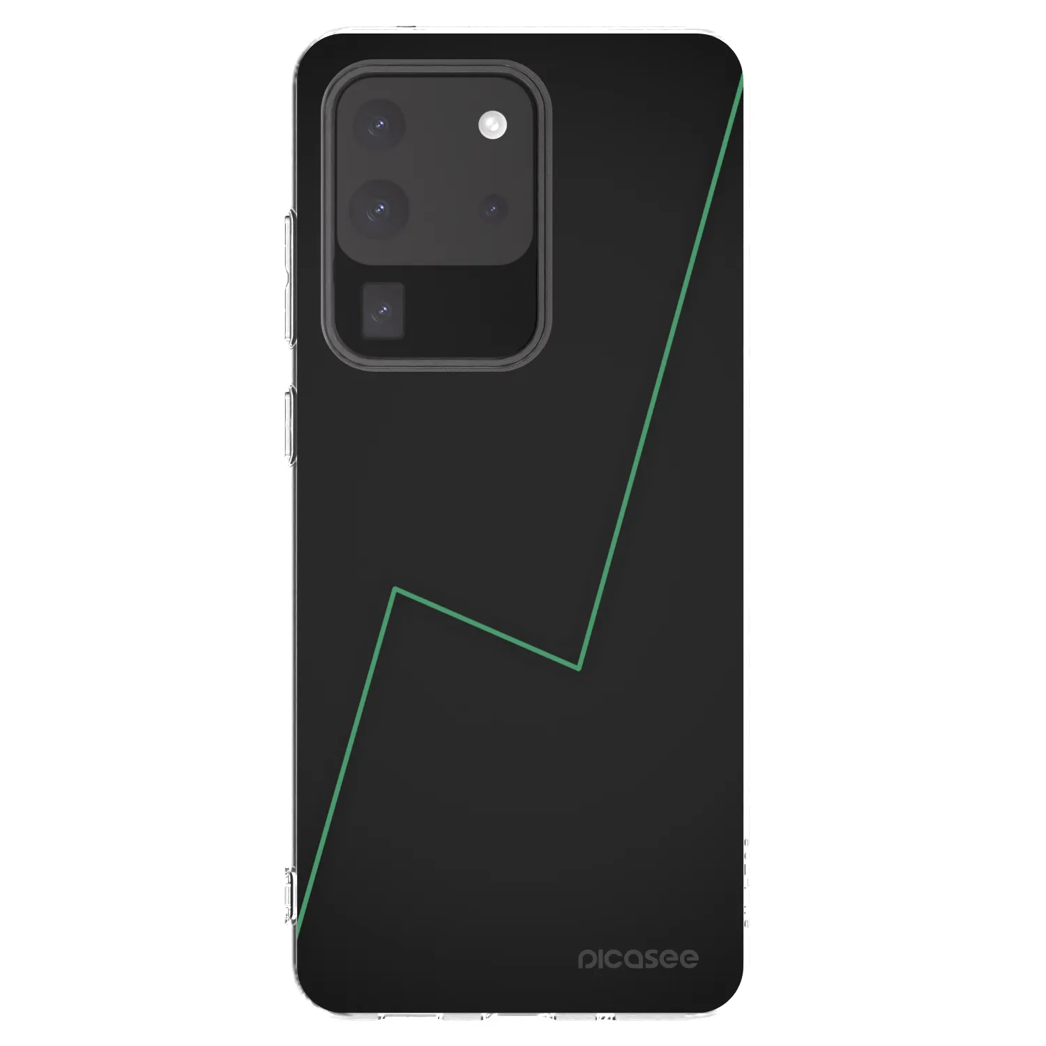 Picasee silikonowe przeźroczyste etui na Samsung Galaxy S20 Ultra 5G G988F - Consistency