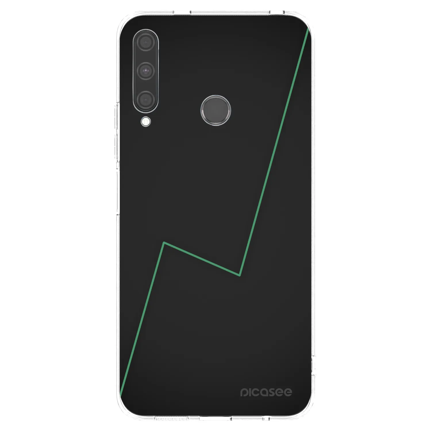 Picasee silikonowe przeźroczyste etui na Huawei P40 Lite E - Consistency