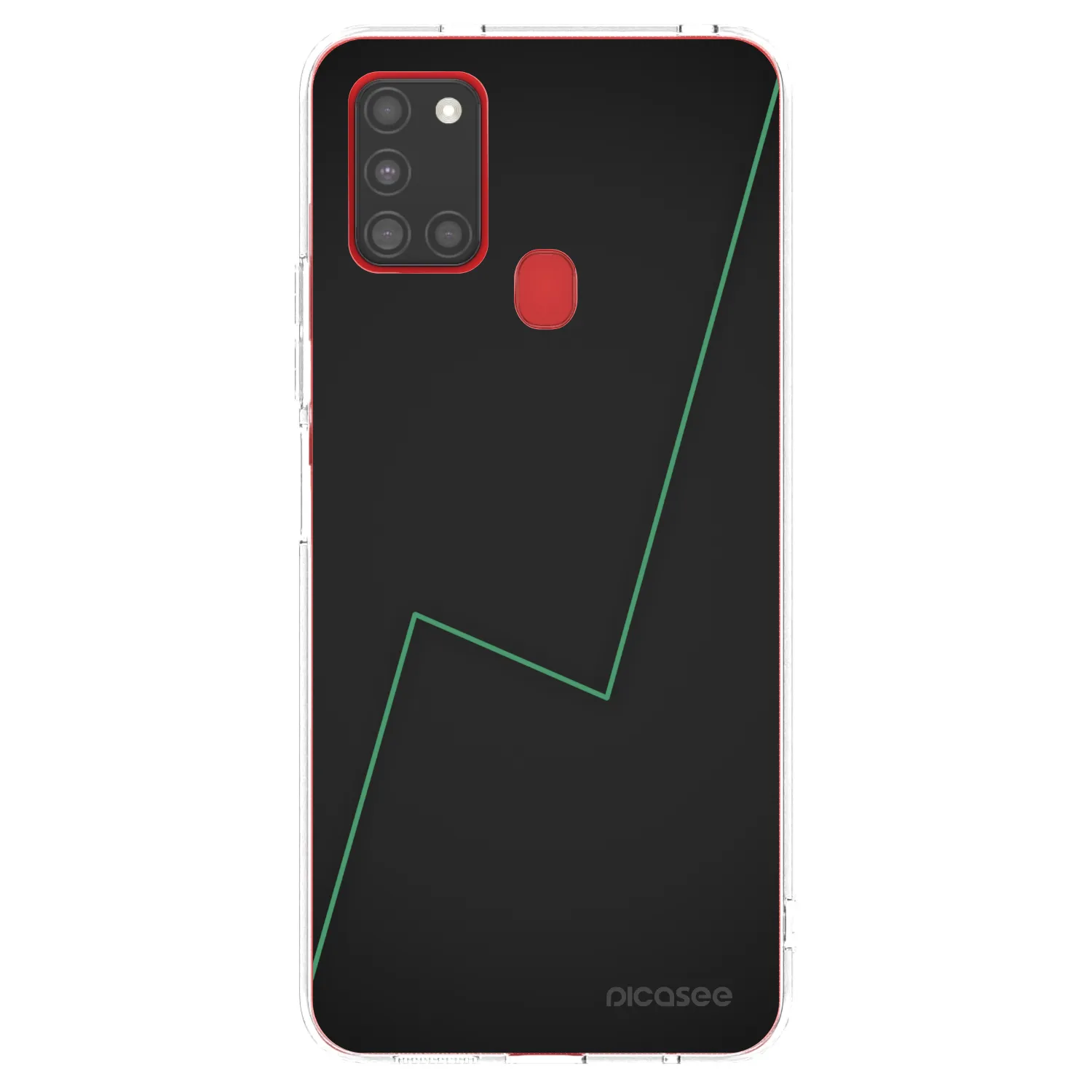 Picasee silikonowe przeźroczyste etui na Samsung Galaxy A21s - Consistency