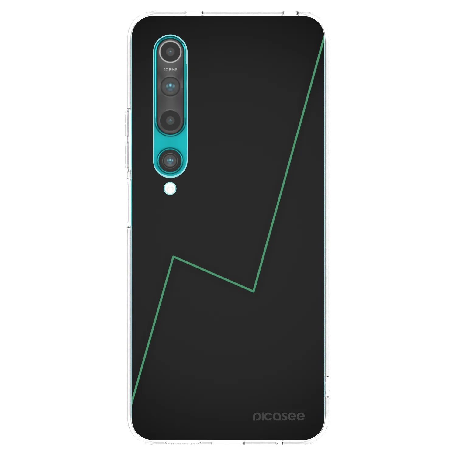 Picasee silikonowe przeźroczyste etui na Xiaomi Mi 10 - Consistency