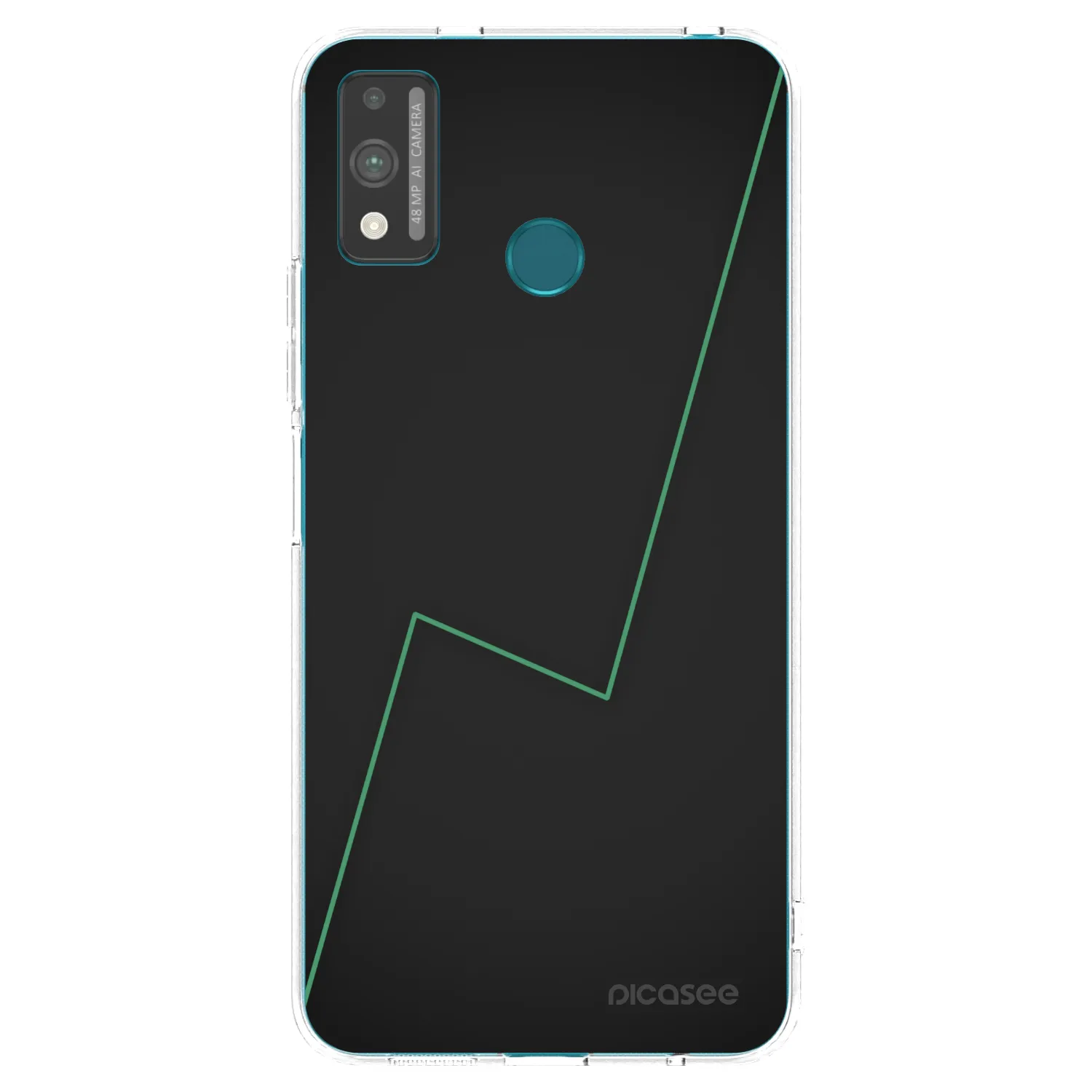 Picasee silikonowe przeźroczyste etui na Honor 9X Lite - Consistency