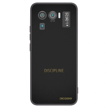 Picasee silikonowe czarne etui na Xiaomi Mi 11 Ultra - Discipline