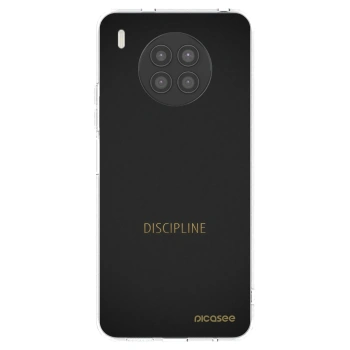 Picasee silikonowe przeźroczyste etui na Huawei Nova 8i - Discipline