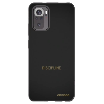 Picasee silikonowe czarne etui na Xiaomi Redmi Note 11S 4G - Discipline