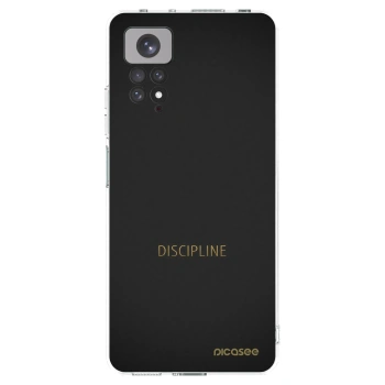 Picasee silikonowe przeźroczyste etui na Xiaomi Redmi Note 11S 4G - Discipline