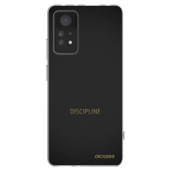 Picasee silikonowe przeźroczyste etui na Xiaomi Redmi Note 11 Pro - Discipline