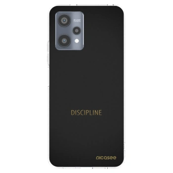 Picasee silikonowe przeźroczyste etui na Realme 9 Pro 5G - Discipline