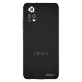 Picasee silikonowe przeźroczyste etui na Xiaomi Poco X4 Pro 5G - Discipline