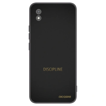 Picasee silikonowe czarne etui na Realme C11 (2021) - Discipline