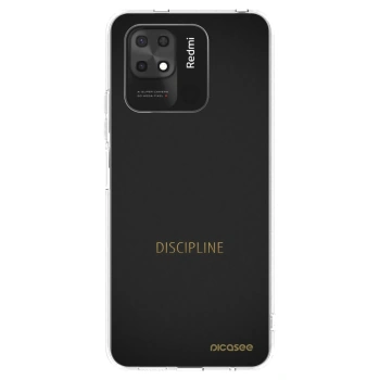 Picasee silikonowe przeźroczyste etui na Xiaomi Redmi 10C - Discipline