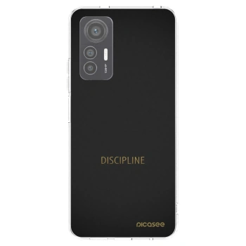 Picasee silikonowe przeźroczyste etui na Xiaomi 12 Lite - Discipline