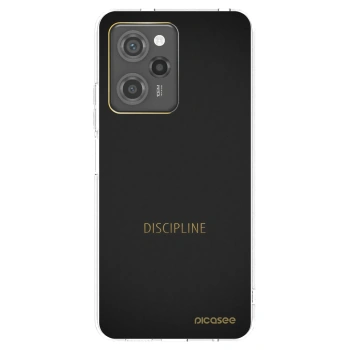 Picasee silikonowe przeźroczyste etui na Xiaomi Poco X5 Pro - Discipline