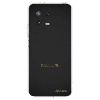Picasee silikonowe przeźroczyste etui na Xiaomi 13 Pro - Discipline