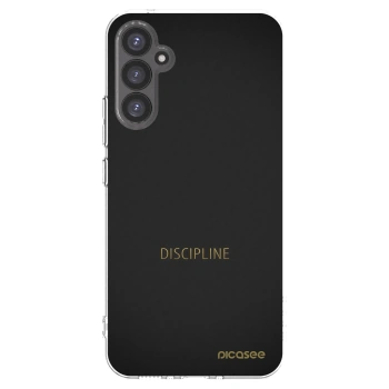 Picasee silikonowe przeźroczyste etui na Samsung Galaxy A34 5G A346B - Discipline