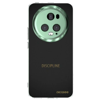 Picasee silikonowe przeźroczyste etui na Honor Magic5 Pro - Discipline