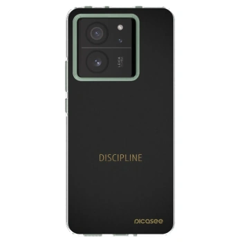 Picasee silikonowe przeźroczyste etui na Xiaomi 13T Pro - Discipline