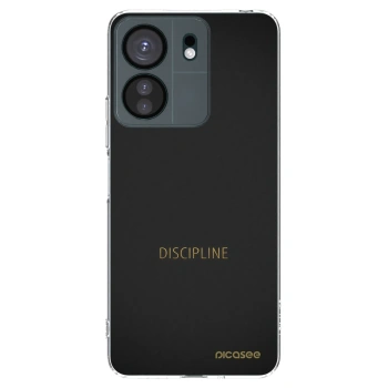 Picasee silikonowe przeźroczyste etui na Xiaomi Redmi 13C 4G - Discipline
