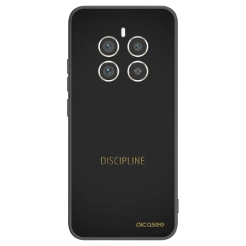 Picasee silikonowe czarne etui na Realme 12 Pro 5G - Discipline