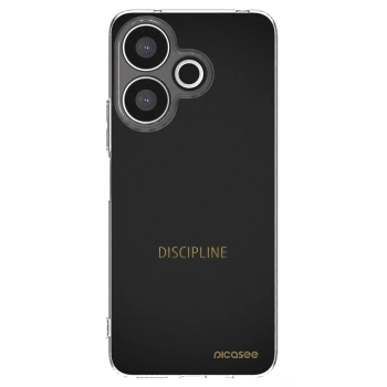 Picasee silikonowe przeźroczyste etui na Xiaomi Redmi 13 4G - Discipline