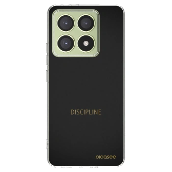 Picasee silikonowe przeźroczyste etui na Xiaomi 14T - Discipline