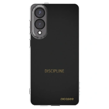 Picasee silikonowe przeźroczyste etui na Samsung Galaxy S25 Edge 5G - Discipline