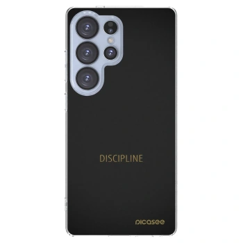Picasee silikonowe przeźroczyste etui na Samsung Galaxy S25 Ultra 5G - Discipline